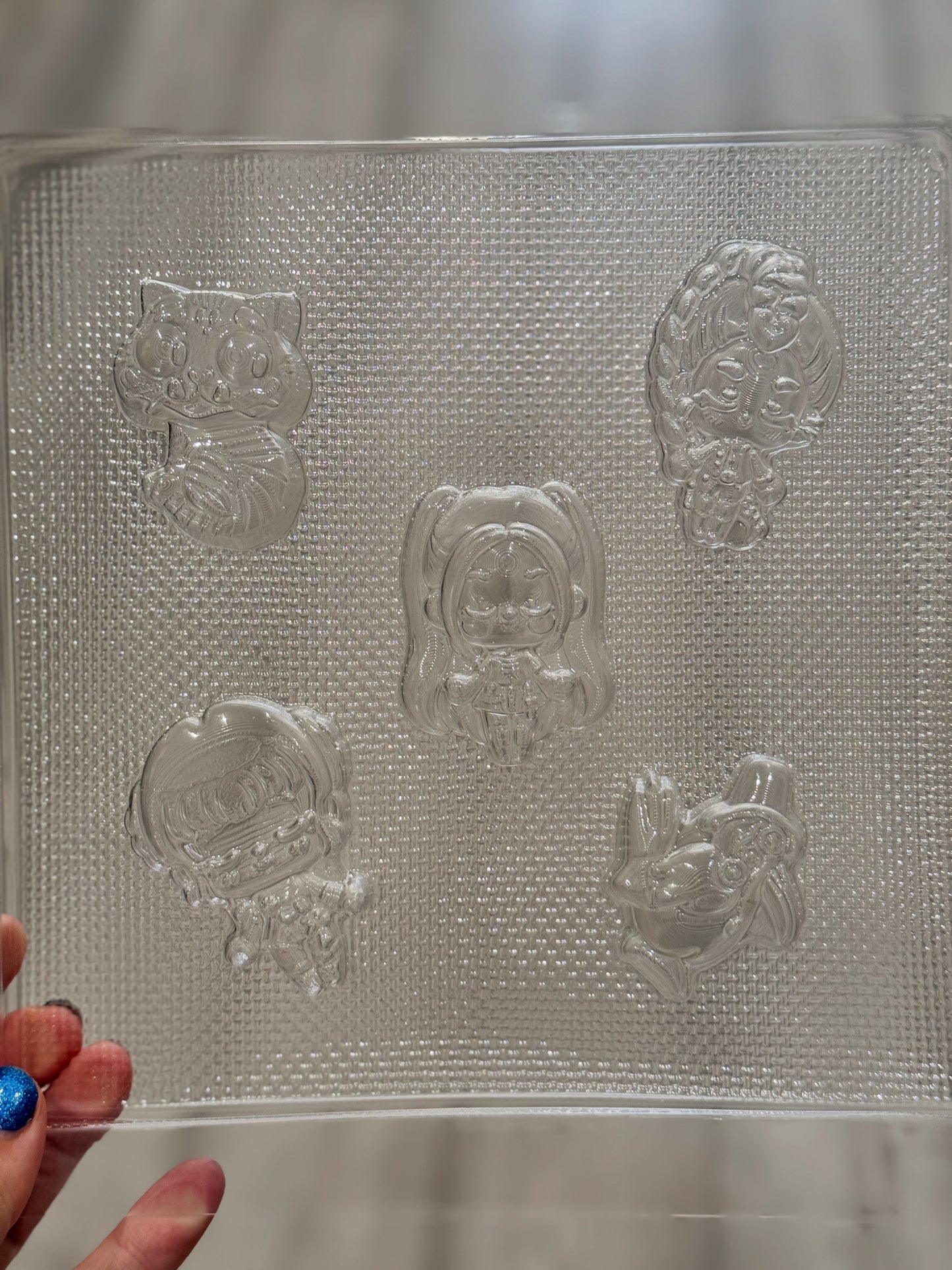 K-pop fantasy demon inspired hunters - chocolate mould