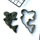 Carp Fish Cookie cutter + stamp