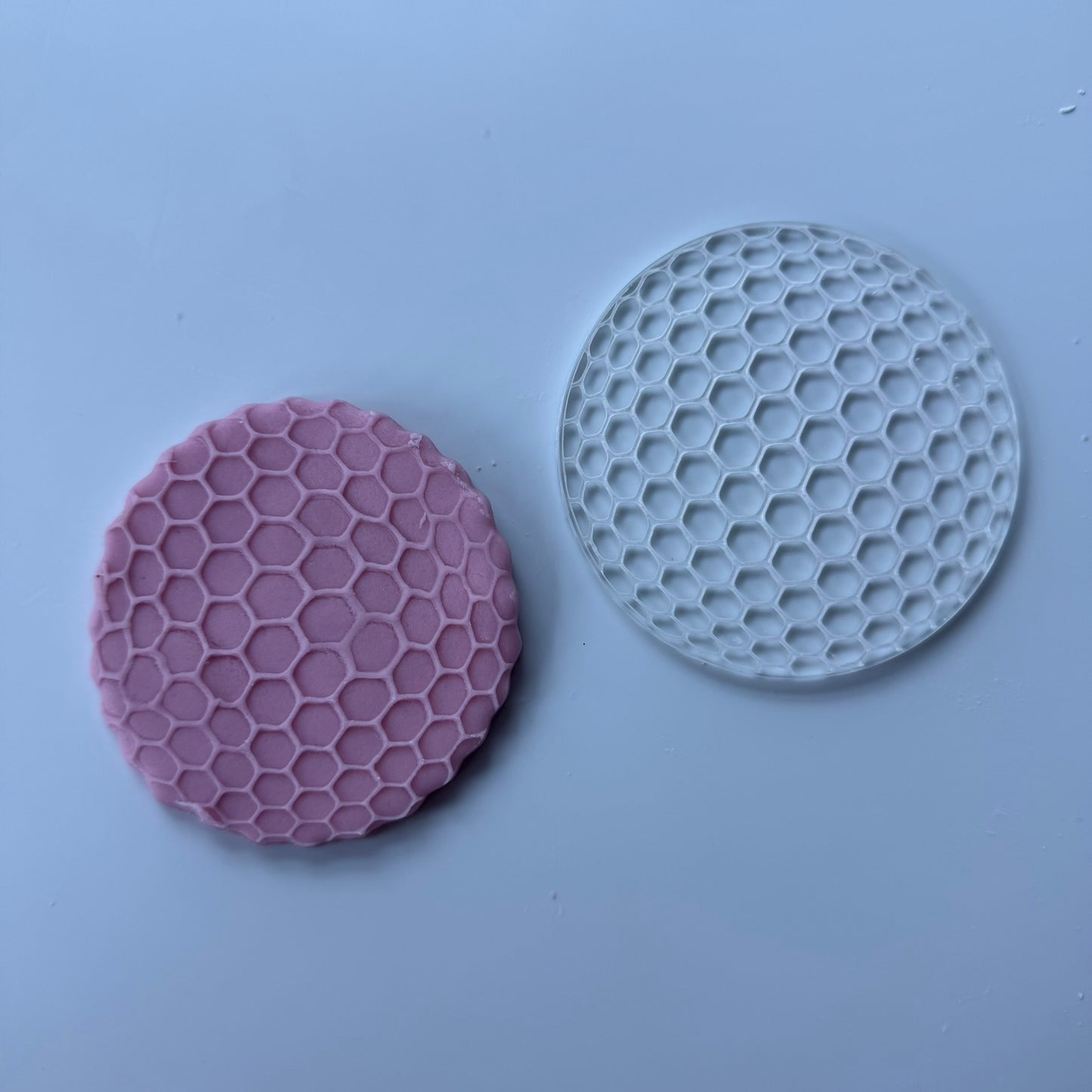 Golf ball texture deboss