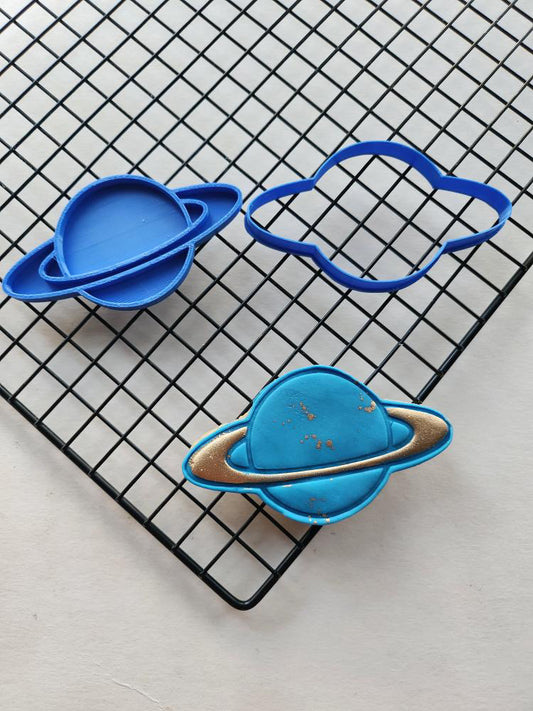 Planet - Paint Your Own - Cookie cutter + Stamp MEG cookie cutters