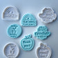 Thank you Teacher cutters and stamps - 0710
