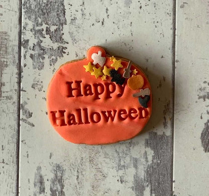 Halloween stamps embossing for cupcakes collection 2020