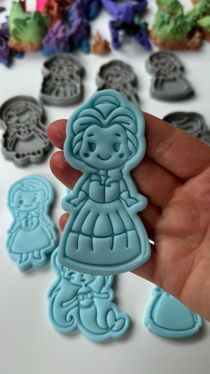 Princess cutter + stamp
