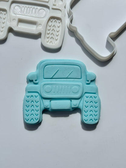 Jeep Safari 3D Deboss + Cutter