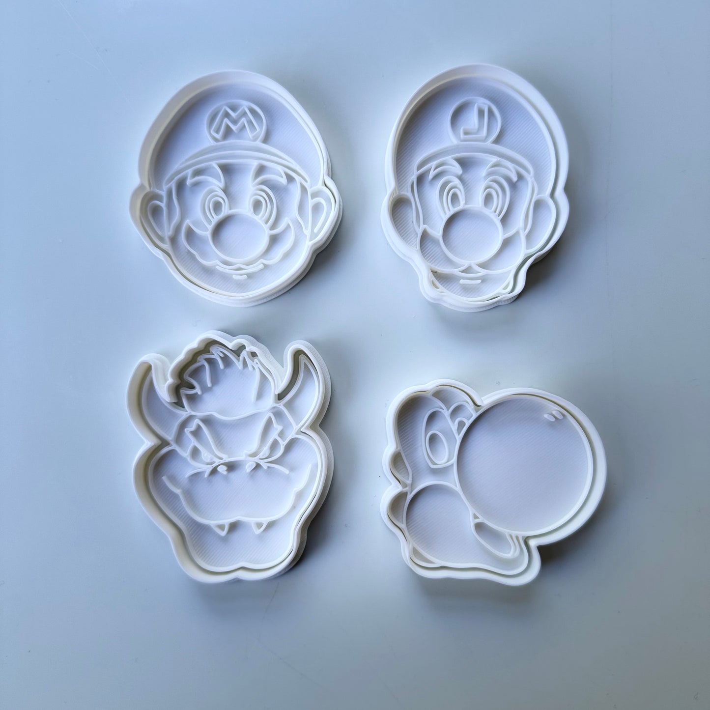 SUPER MARIO set of 4 Cutter + stamp