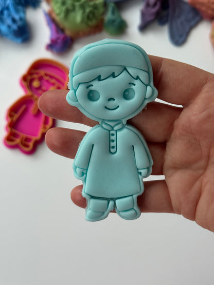 Pyo Ramadan / Eid cookie cutter and stamp M1097