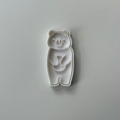 Forest animal cutters and stamps