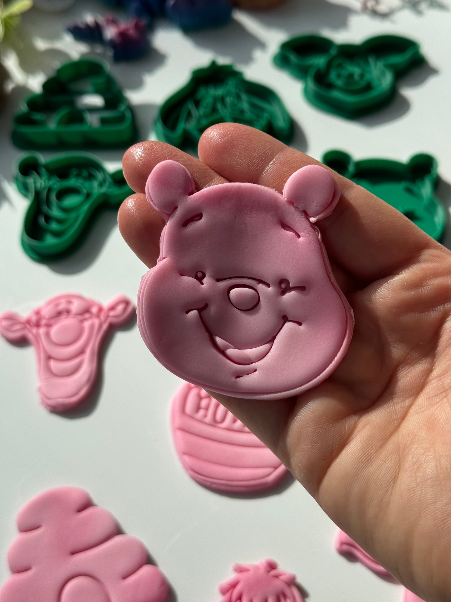 Winnie the Pooh-inspired cutters and stamp