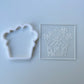 Set of 4 Christmas deboss and matching cutter