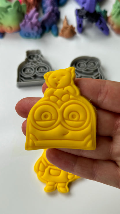 Minion cookie cutter and stamp (style 2)