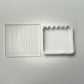 Candle - Birthday Theme - debossing and matching cutter M1034