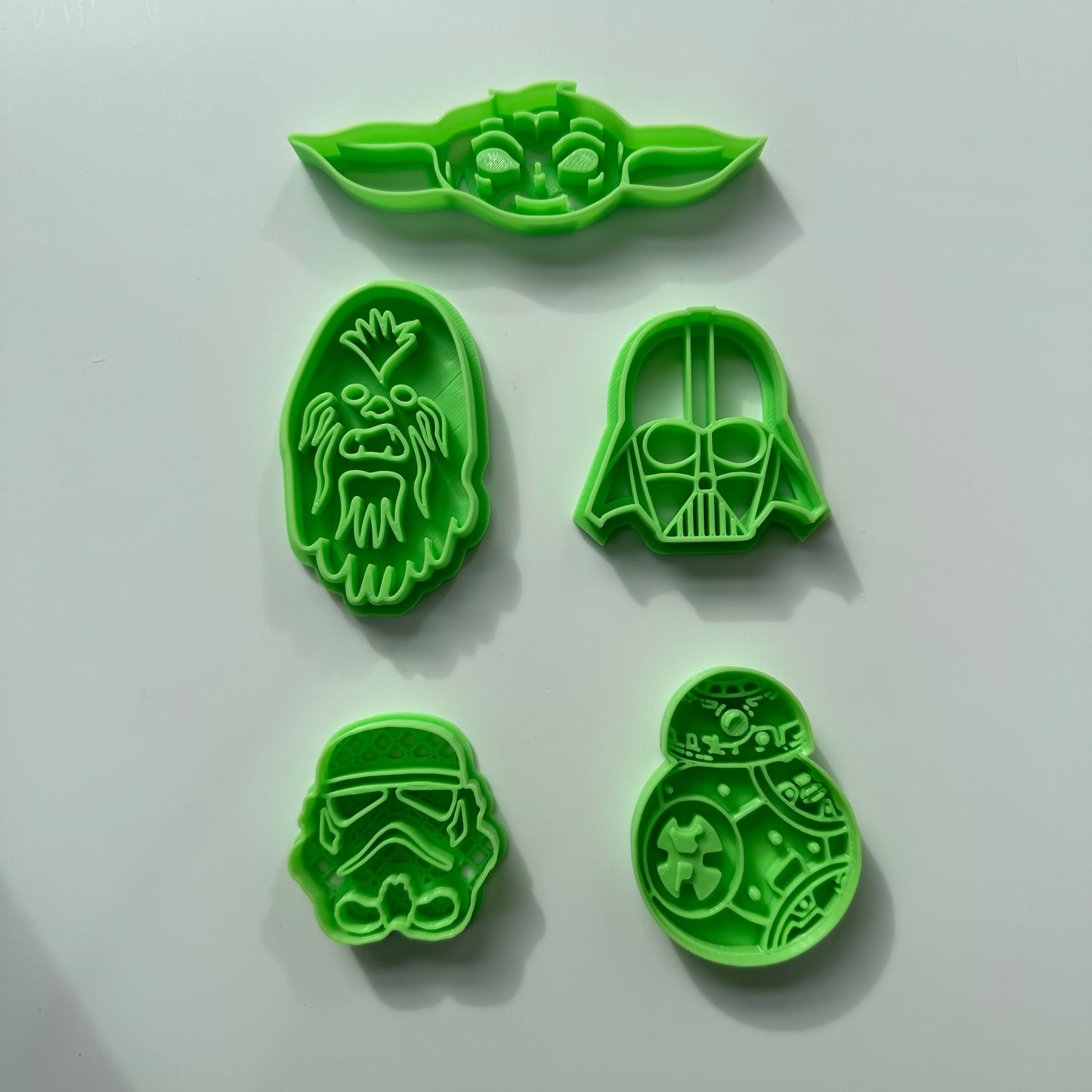 5pcs Star Wars-INSPIRED Cookie Cutters