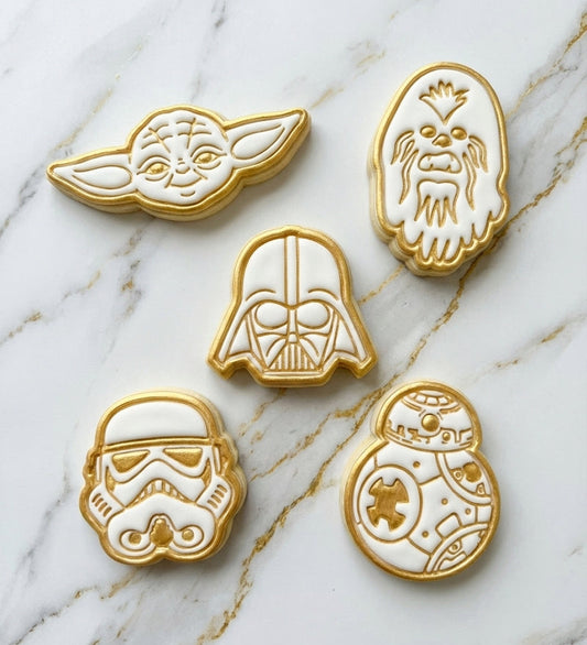 5pcs Star Wars-INSPIRED Cookie Cutters