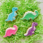 Dinosaur 3d deboss and matching cutter