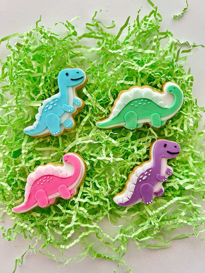 Dinosaur (2) 3d deboss and matching cutter
