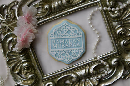 Ramadan / Eid - debossing acrylic + matching cutter - Ramadan Mubarak