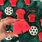 SET OF 4 Soccer / Football cookie cutters