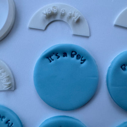Mini Curved stamp - Baby