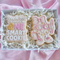 thank you for making me one smart cookie - teacher - cutter + deboss