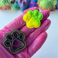 Paw print Cookie Cutter 4 size