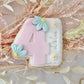 Number 4 to personalise - 3D deboss and cutter