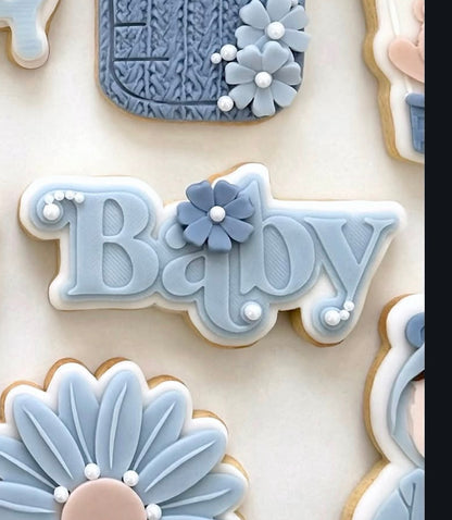 Baby - 3D printed Debossing + matching cutter