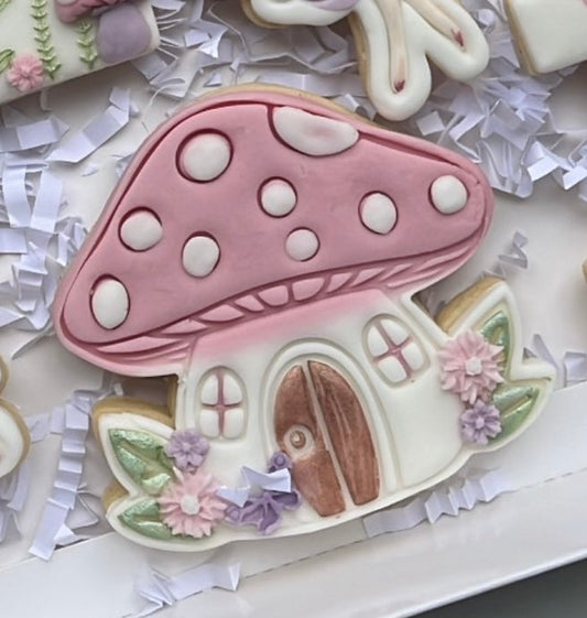 Mushroom Fairy house stamp and cutter - M1038