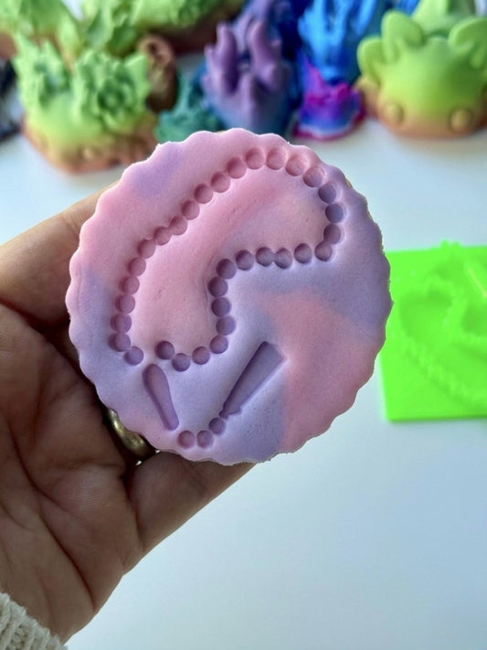 Muslim Islamic Embossing for cupcake and cake - stamps sugar paste Design 3