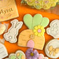 Easter carrot house - stamp + cutter M1024
