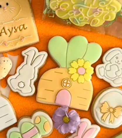 Easter carrot house - stamp + cutter M1024