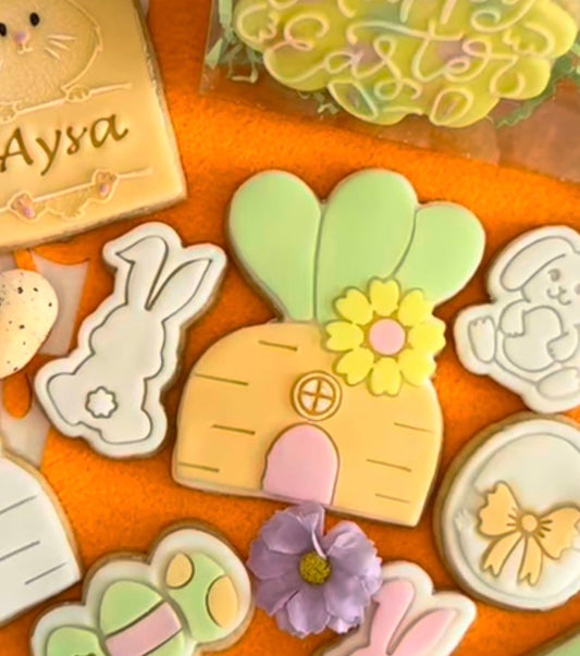 Easter carrot house - stamp + cutter M1024