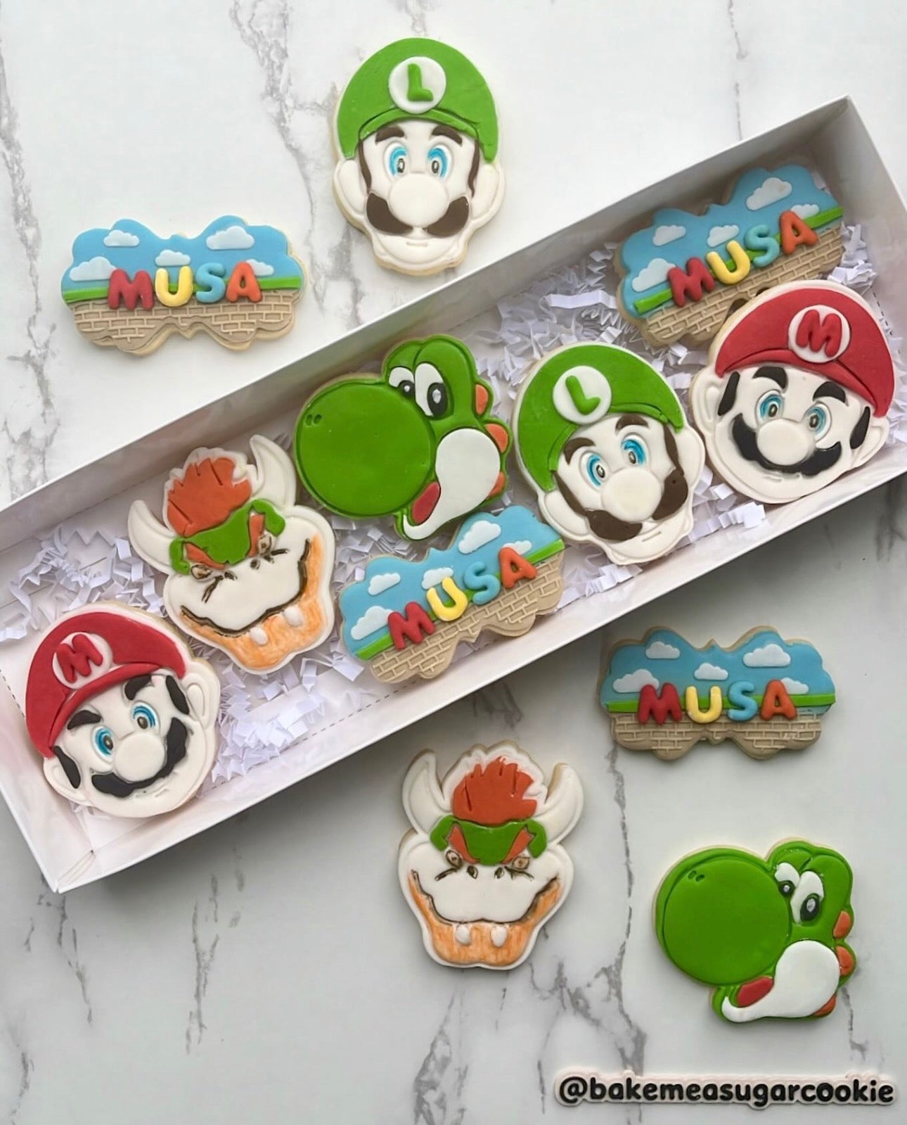 SUPER MARIO set of 4 Cutter + stamp
