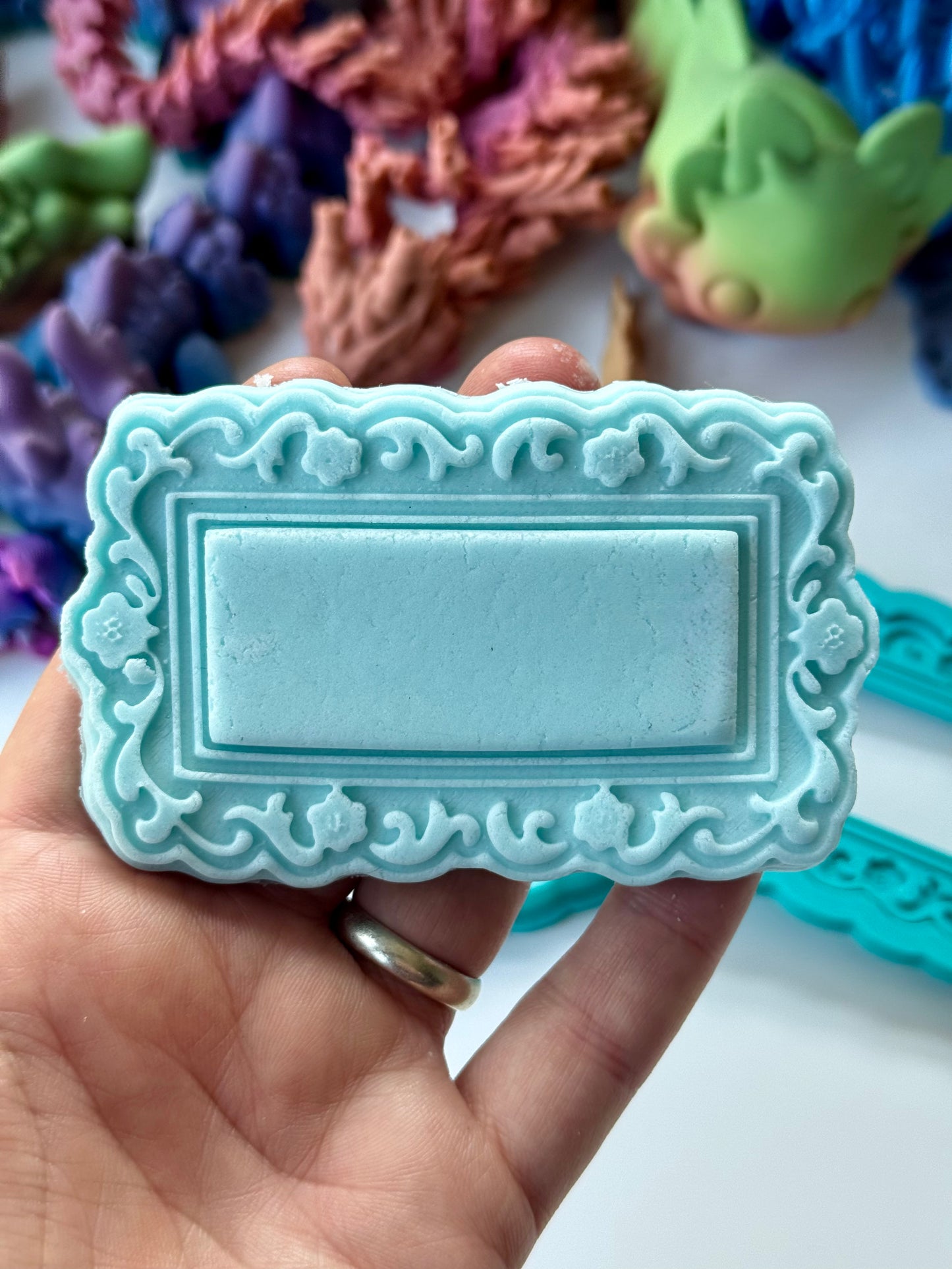 Frame - 3d Deboss and cutter - rectangle