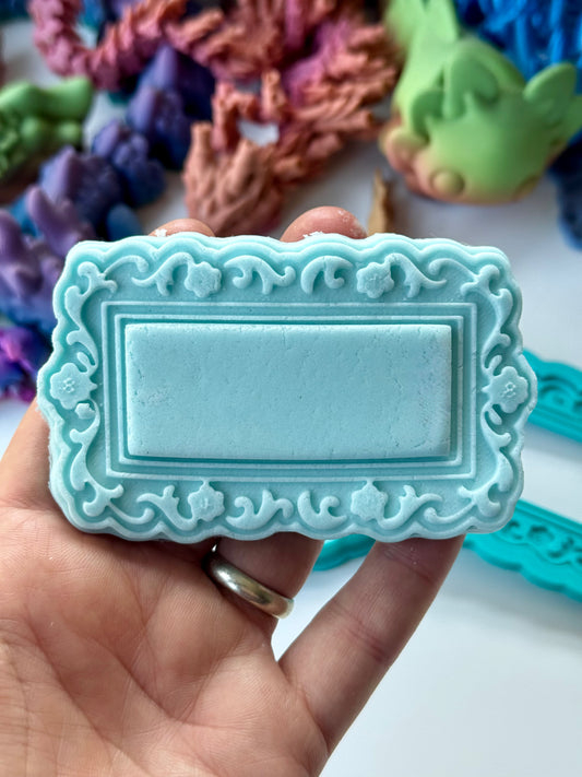 Frame - 3d Deboss and cutter - rectangle