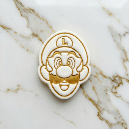 Super Mario - Luigi character - Cutter + Stamp