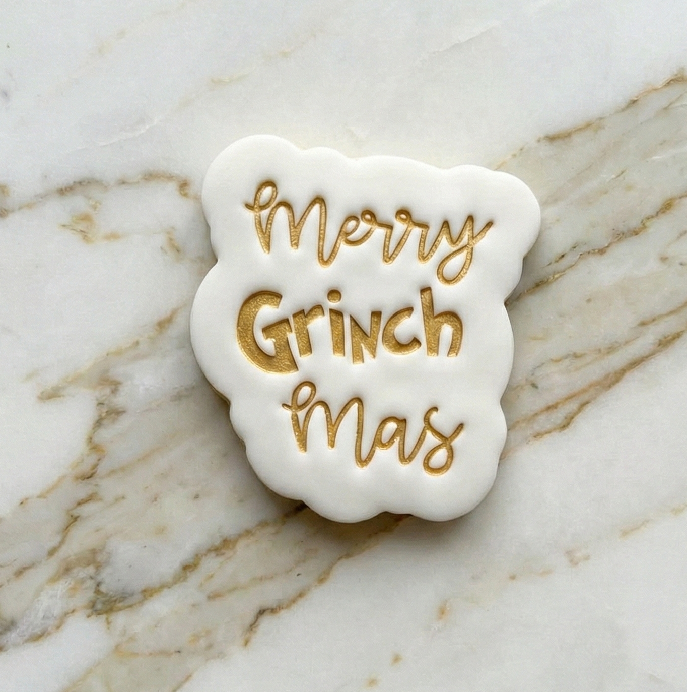 Christmas - Grinch - Merry Grinchmas stamp and matching cutter