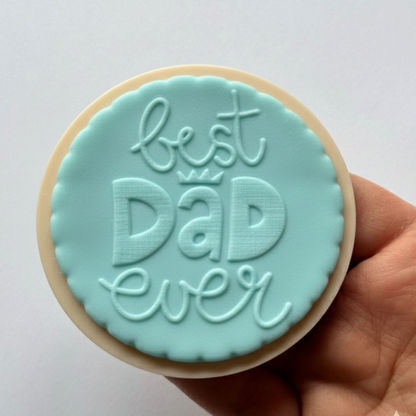 best DAD ever DEBOSSING