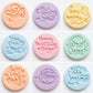 Love valentine Embossing for cupcake and cake - stamps sugar paste - saint Valentine’s theme stamps