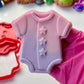 Star Baby Onesie - 3D deboss and matching cutter