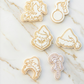 Christmas Grinch cookie cutter + stamp