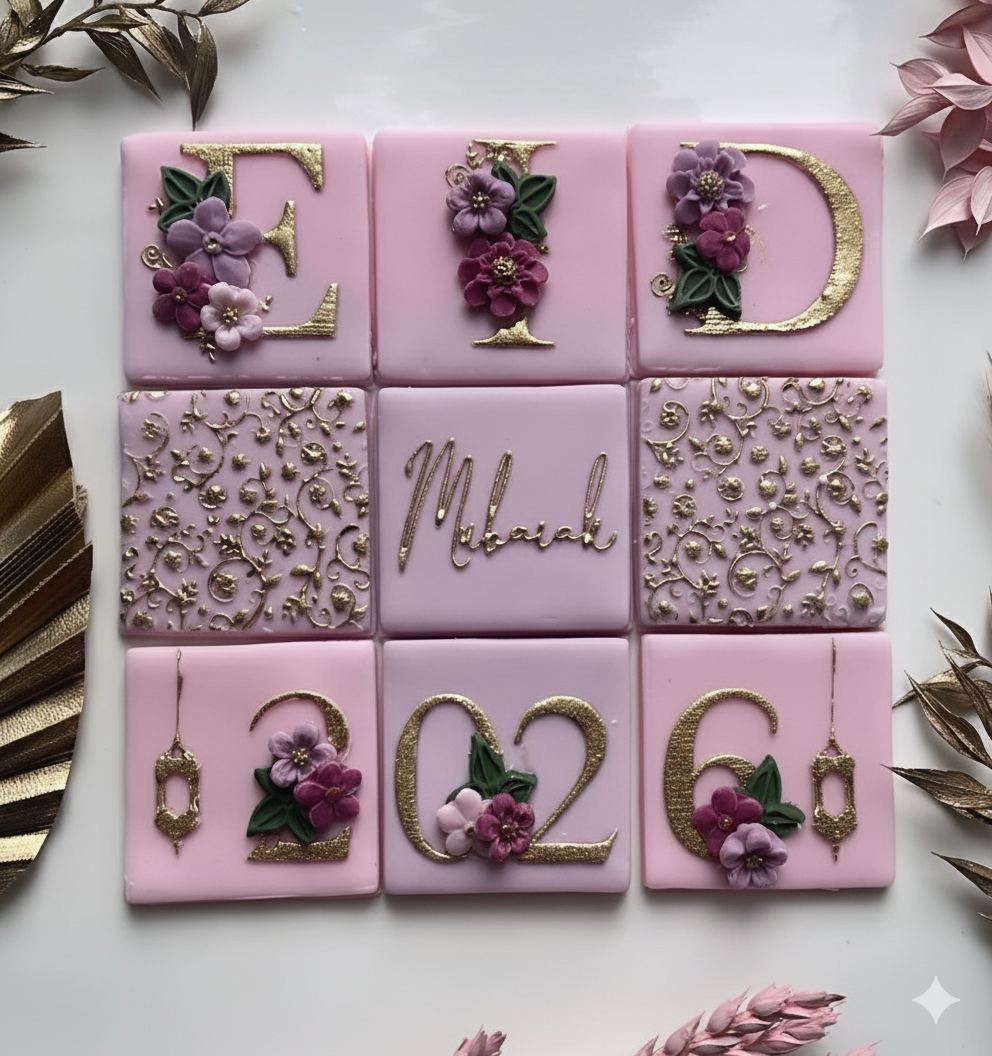 Eid tile - 9 design in 1 tile - debossing + multi cutter 2026