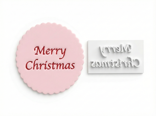 Merry Christmas - Embossing - stamp