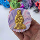 Praying woman - debossing acrylic stamp