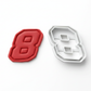 Eight 8 Racing Number Cookie cutter