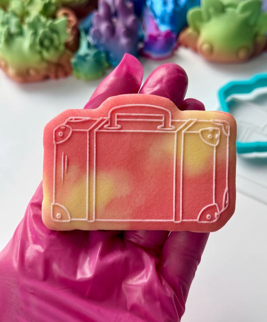 Travel trolley - deboss and matching cutter M1029
