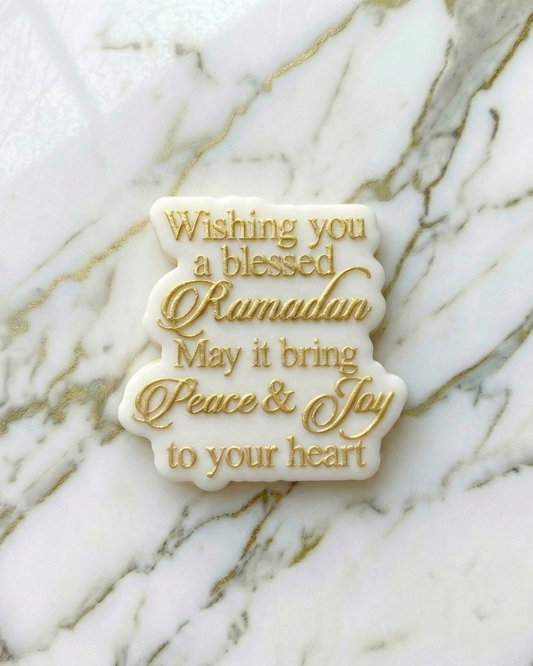 Wishing you - Ramadan / Eid deboss + cutter M1001