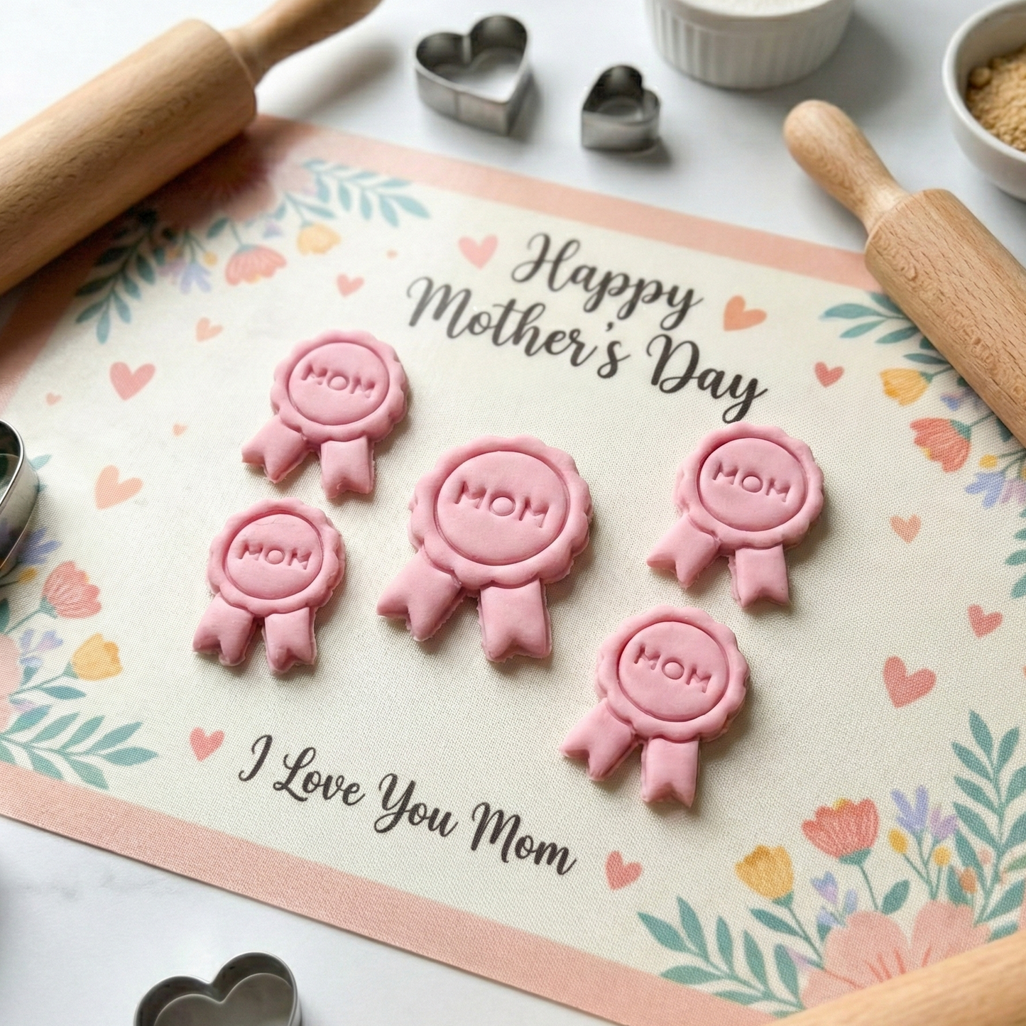 Rosette Badges cutter 5 pcs M1094
