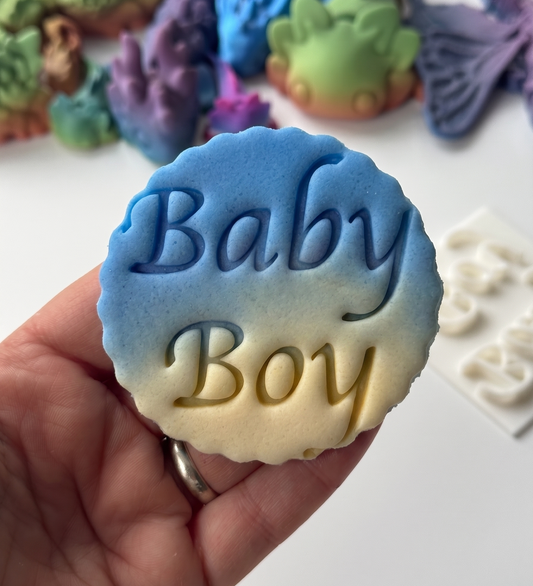 Baby Boy - Embossing - stamp