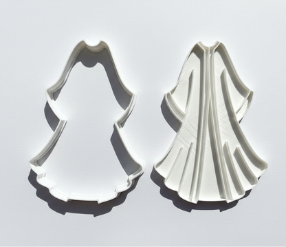 Long islamic dress Woman - stamp + cutter