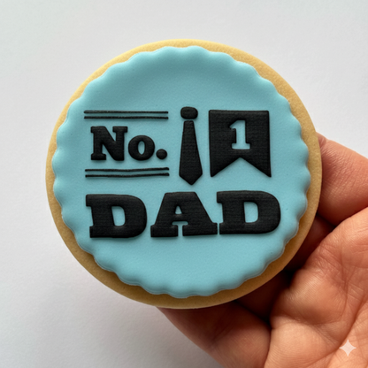No 1 DAD DEBOSSING